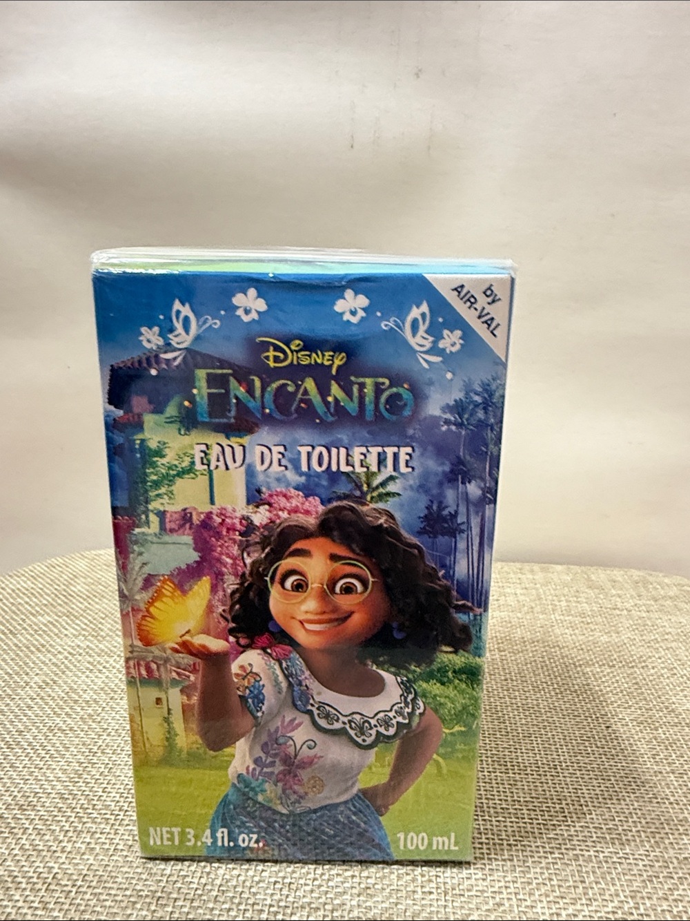 Disney Encanto Blue Pink Green Eau de Toilette Packaging